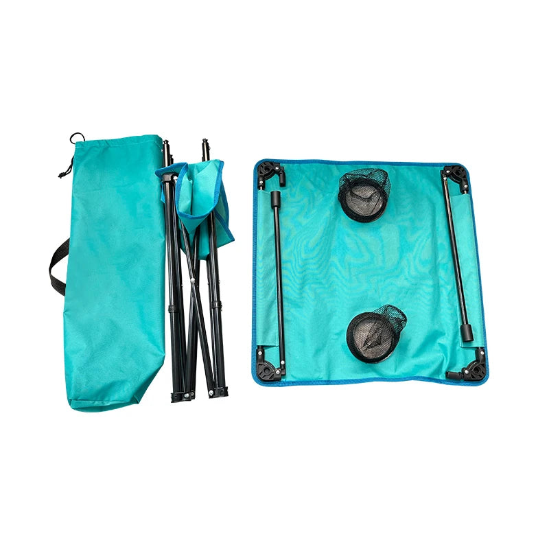 Square folding table